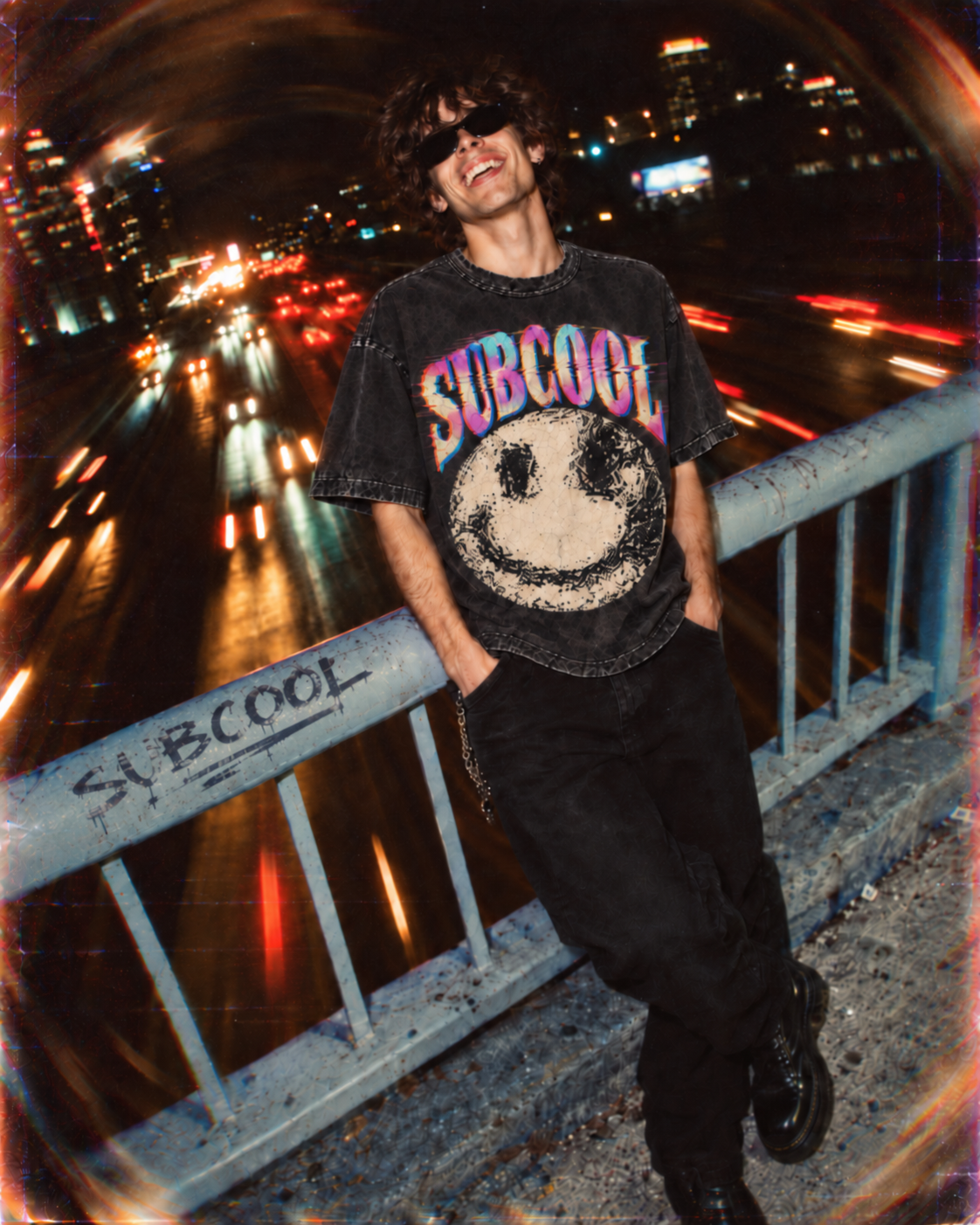 Playera "Subcool" // Washed Black