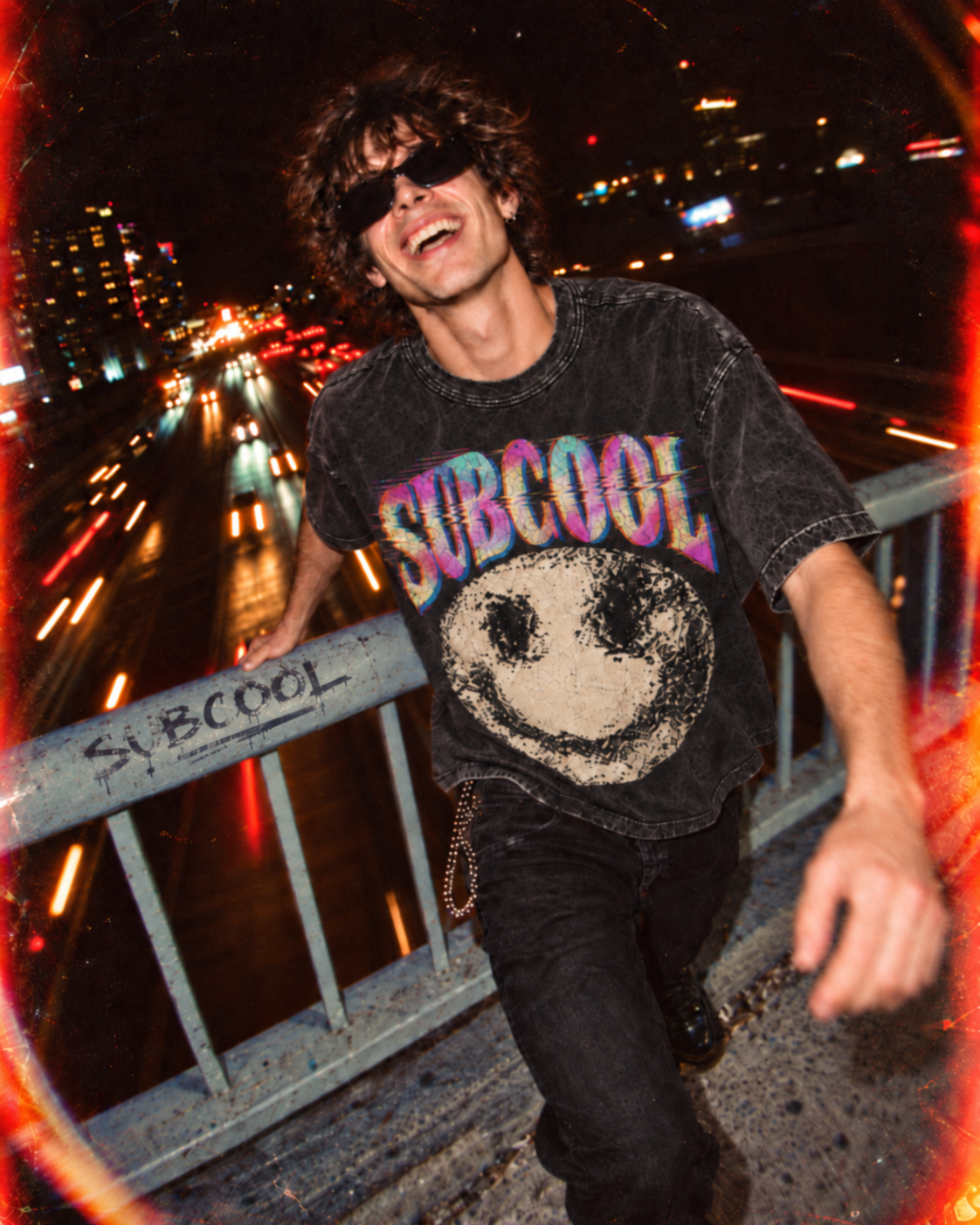 Playera "Subcool" // Washed Black