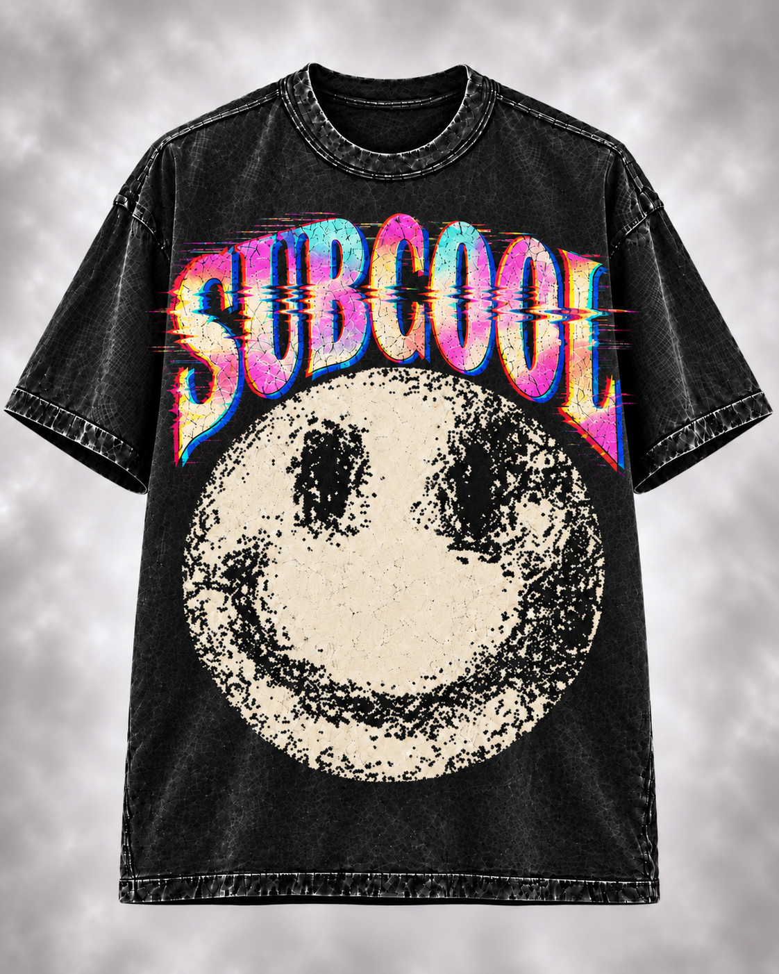 Playera "Subcool" // Washed Black