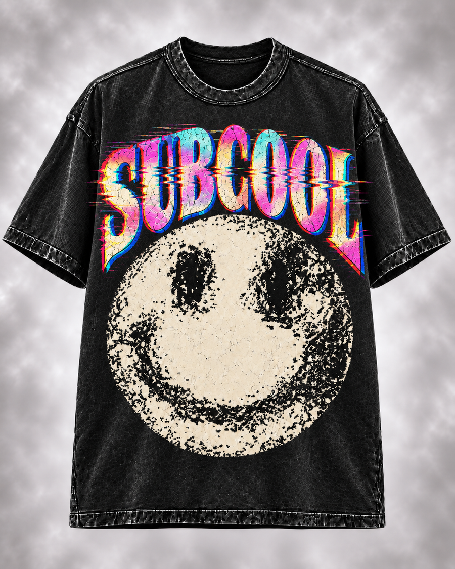 Playera "Subcool" // Washed Black