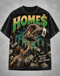 Playera "Homes" // Washed Black